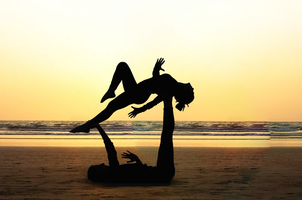 Acro Yoga Poses You Can Try With Your Man