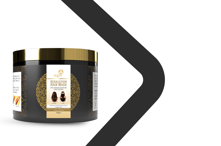 Aegte Keralution Hair Mask Infused with Keratin & Biotin