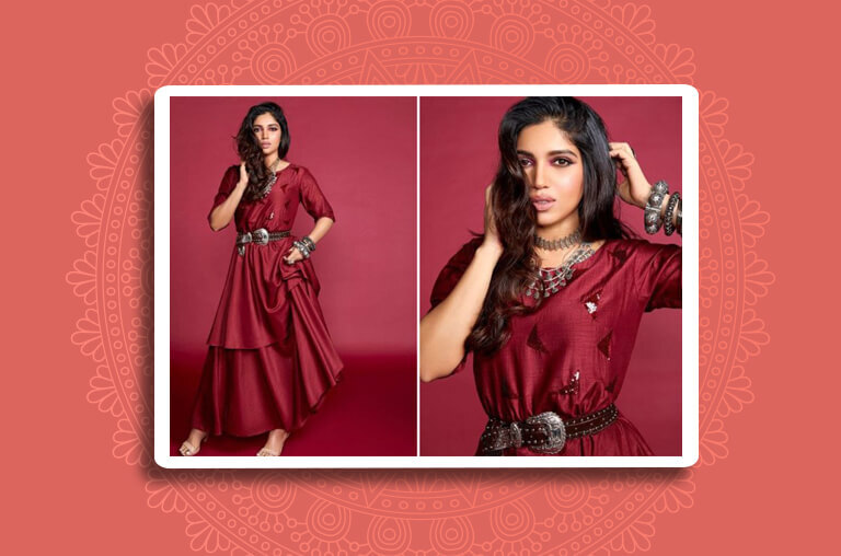 Bhumi Pednekar Bold And Daring Diwali Look