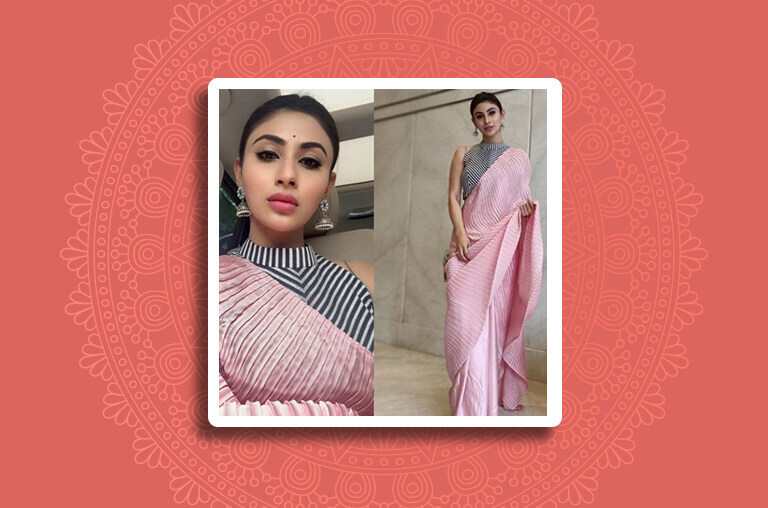 Mouni Roy’s Simple Festive Look