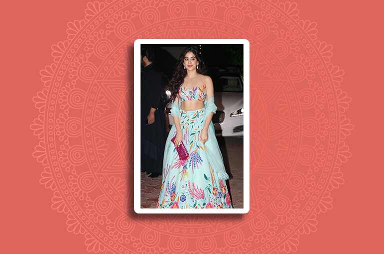 Stylish and Cute Jhanvi Kapoor’s Diwali Inspiration