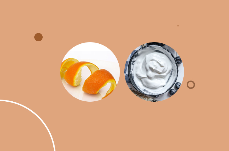 Orange Peel and Yogurt
