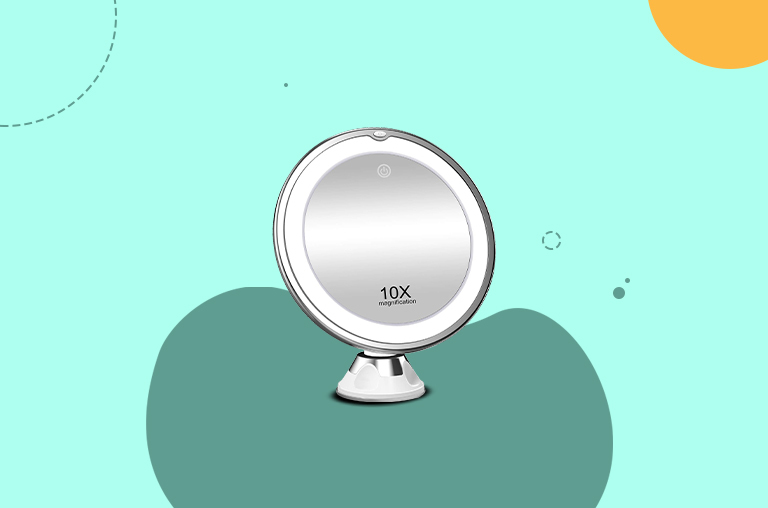 Koolorbs 10X Magnifying Makeup Mirror With Lights