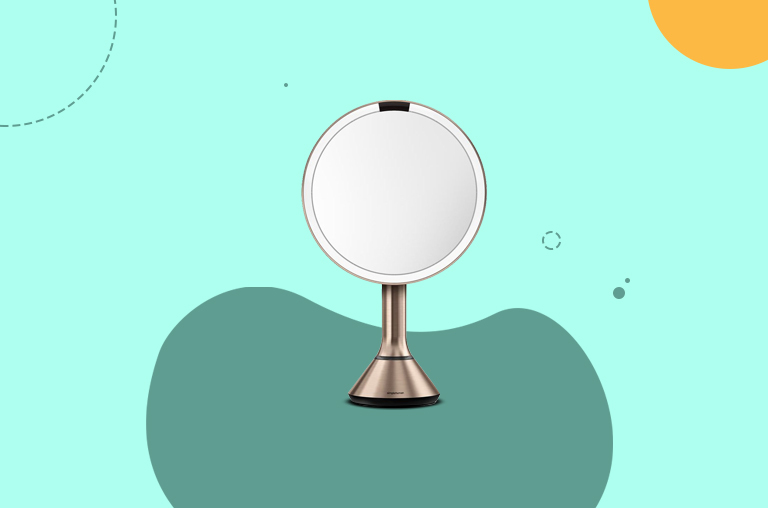 Simplehuman — Sensor Mirror With Touch-Control Brightness