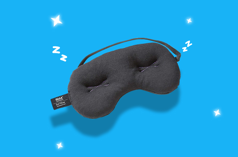 A sleep eye mask