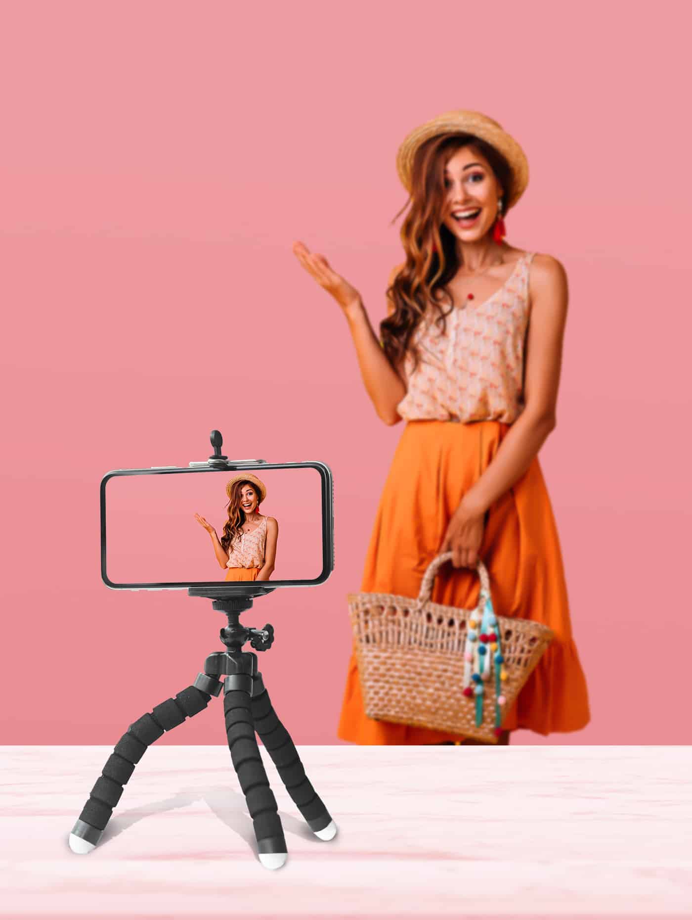 Mobile Tripod fashion photography