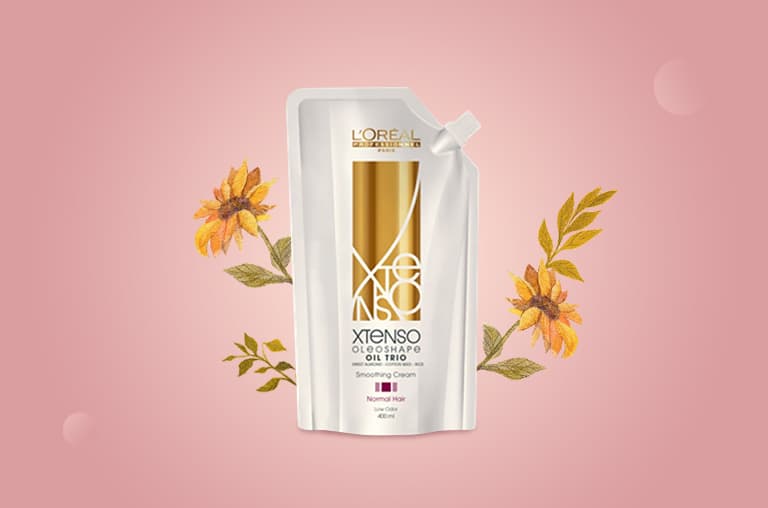 L'OREAL X-tenso Straightener Cream for Natural Normal Hair