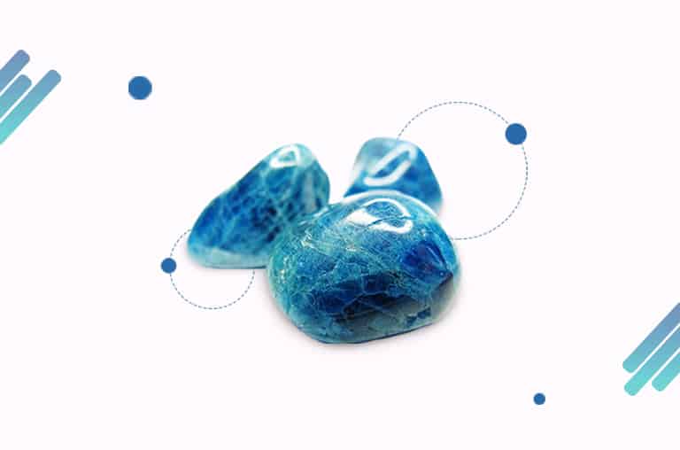 Blue Apatite Crystals for weight loss