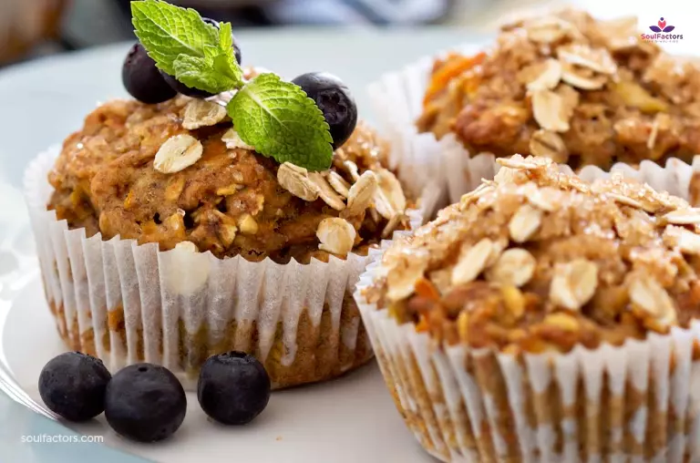 Flax Seed, Pumpkin Seed, Blueberry, And Choco Chip Muffins