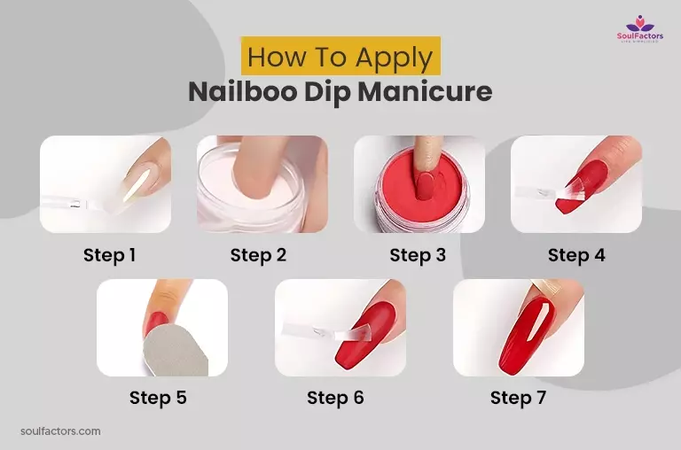 How To Apply Nailboo Dip Manicure? 