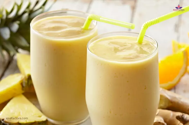  Pineapple And Apple Smoothie 