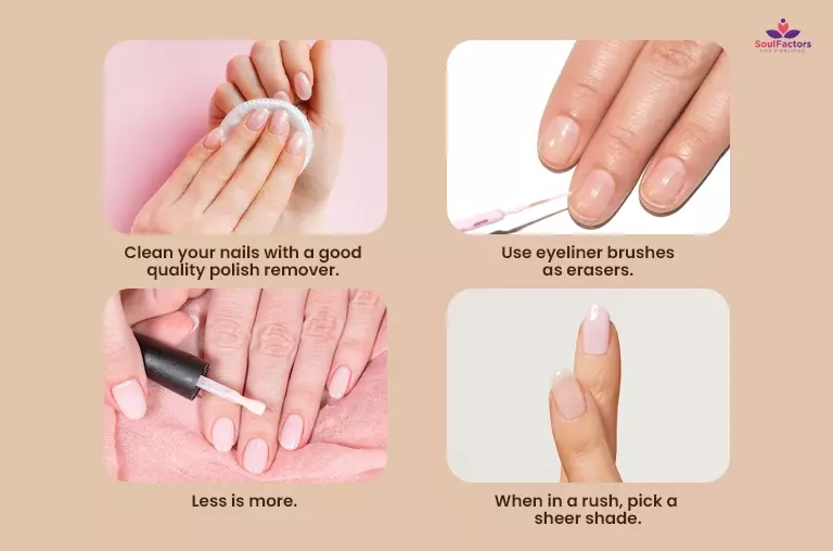 how to paint nails without getting on skin
