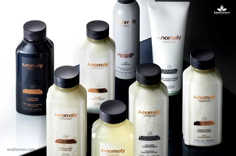 Anomaly Haircare Package And Ingredients