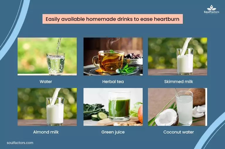 What To Drink For Heartburn Relief