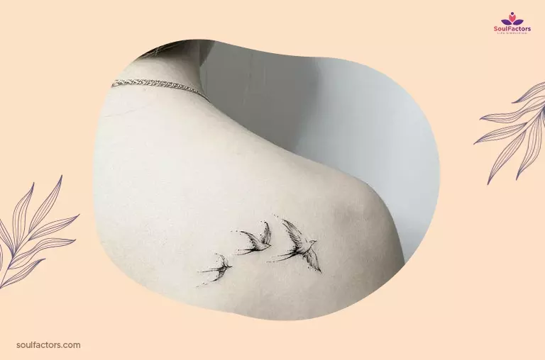 Friendship & Loyalty sparrow tattoo designs