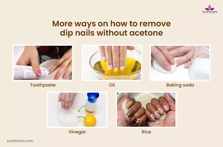 Looking For More Ways On How To Remove Dip Powder Nails Without Acetone?