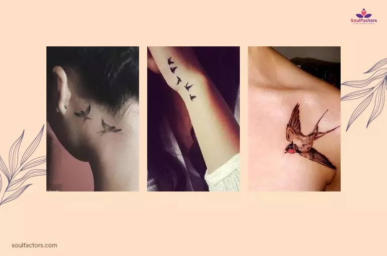 Sparrow Tattoo Designs For Women: Best Placement options 
