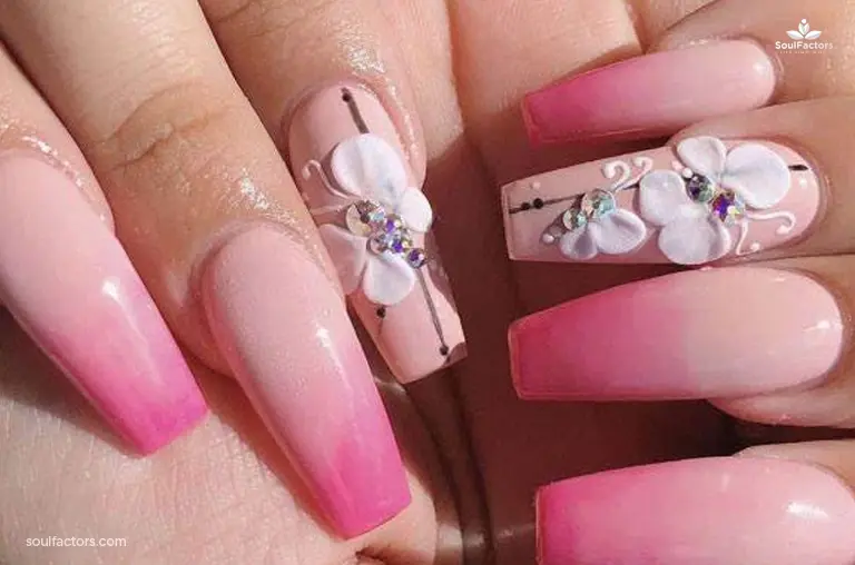 3D Butterfly Nails