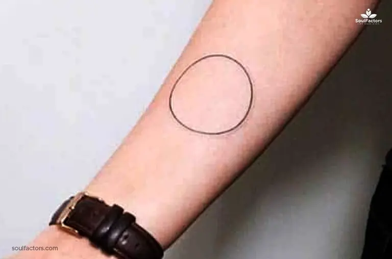 circle small tattoo