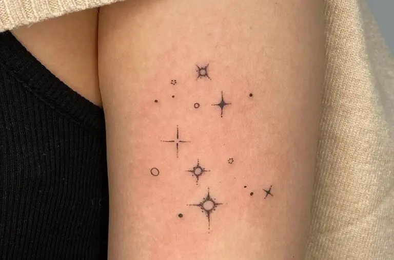 constellation small tattoo