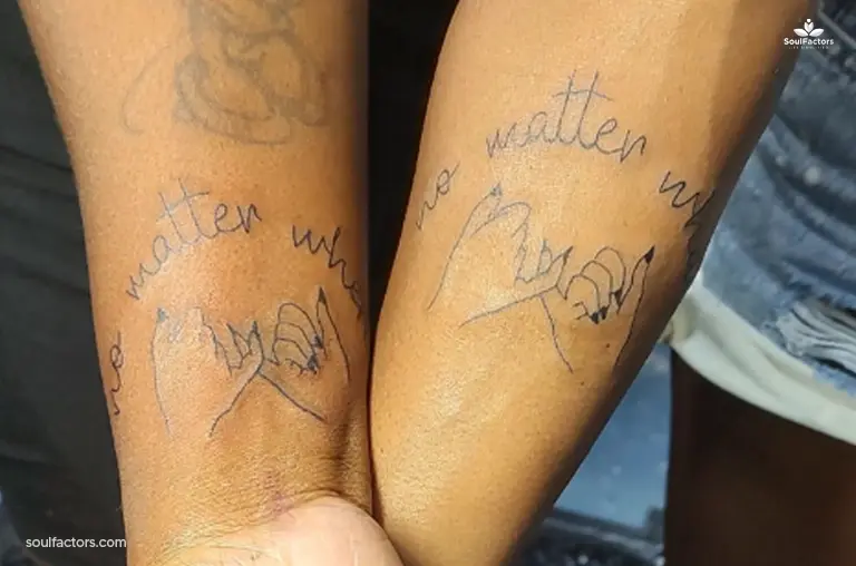 mother daughter tattoo ideas with meaning