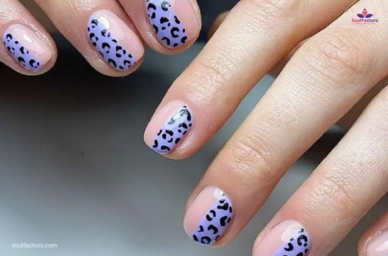  Leather Print Nail Designs For Short Nails