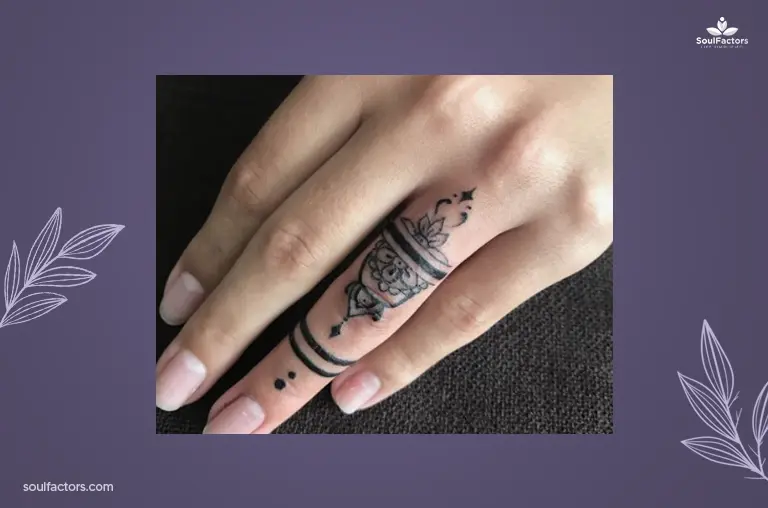 Mandala Finger Tattoo Ideas