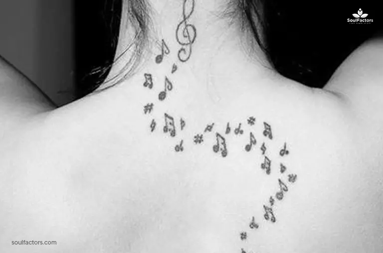 music note small tattoo