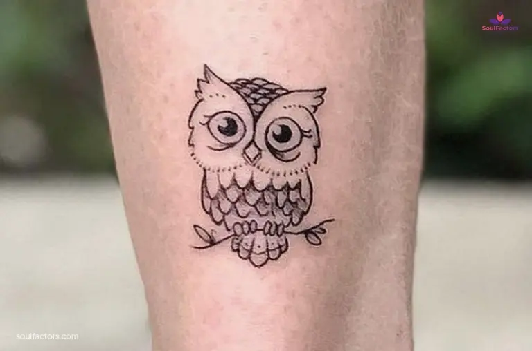 small-owl tattoo