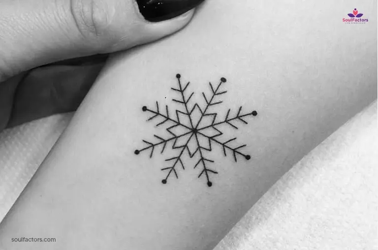 snowflakes tattoo