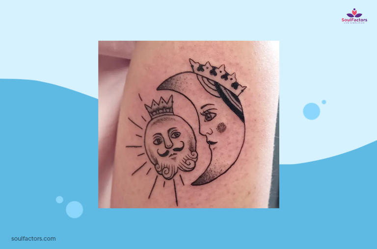 Sun And The Moon Tattoo