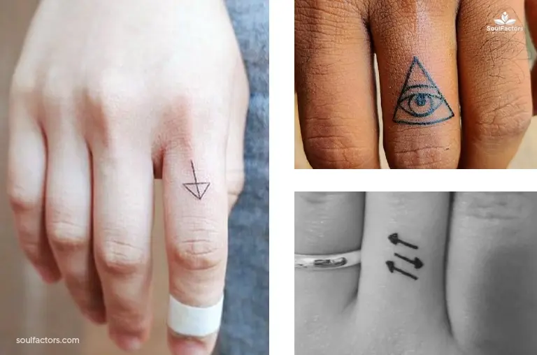 Triangle On Finger