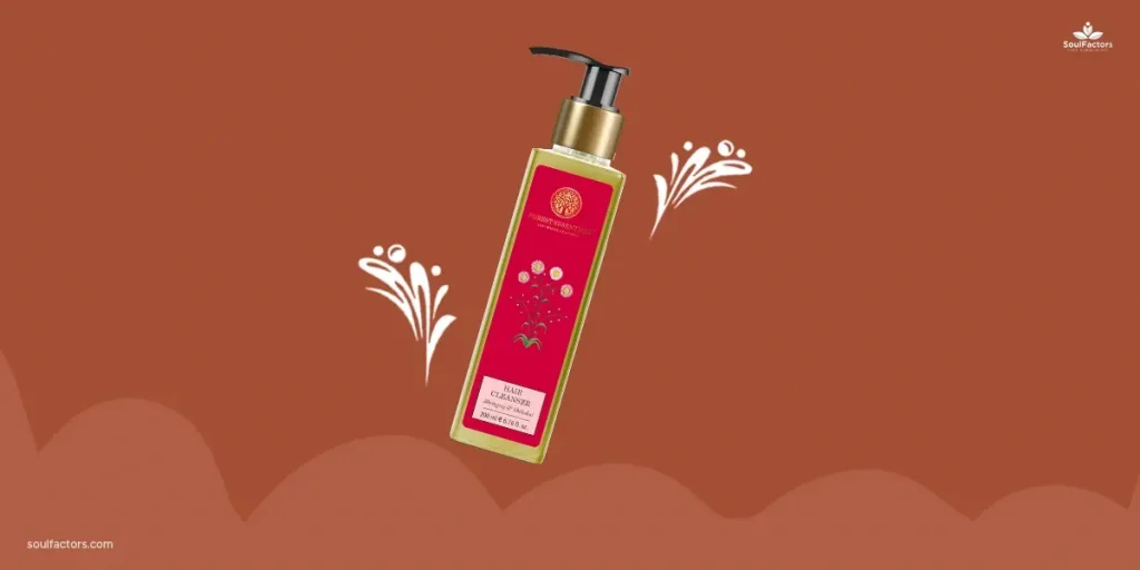 Best Shampoos For Fine Hair - Forest Essentials Hair Cleanser - Bhringraj & Shikakai