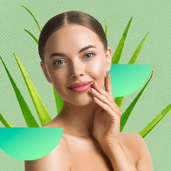 How to use aloe vera gel on the face at night