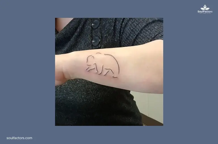 Animal Line Tattoo 