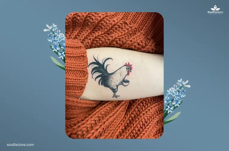 Rooster Bird Tattoo Designs