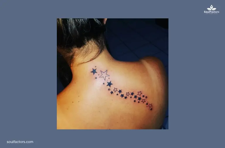 Stellar Line Tattoo Idea