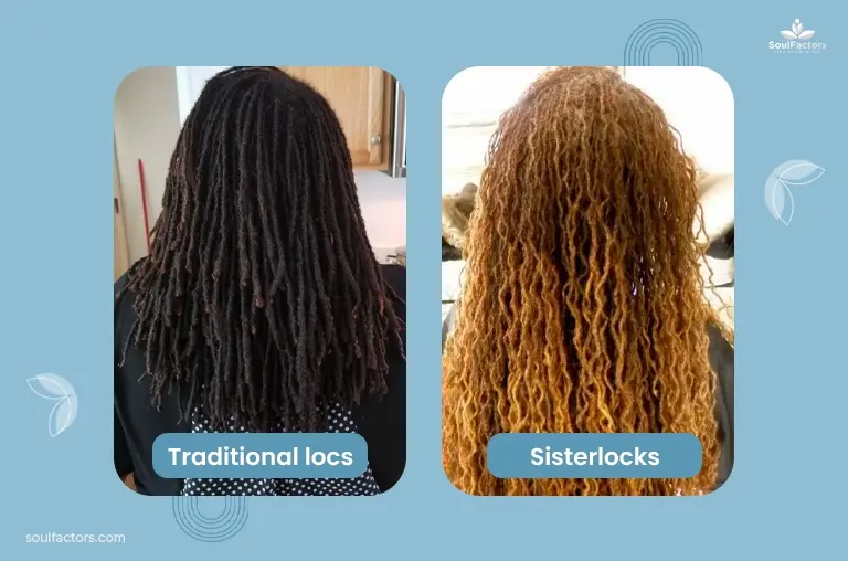 What Are The Differences Between Sisterlocks And Regular Locs? 