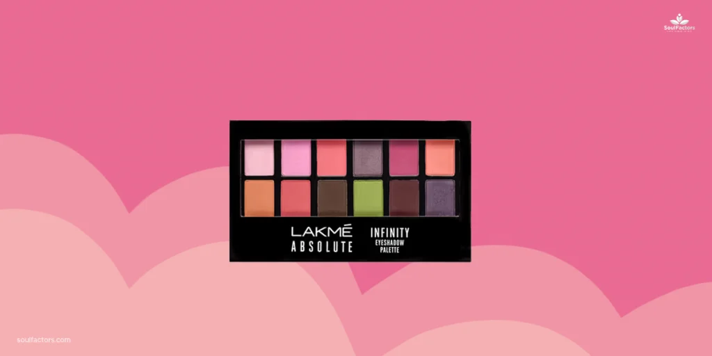 Lakme Absolute Infinity Eye Shadow Palette - Pink Paradise