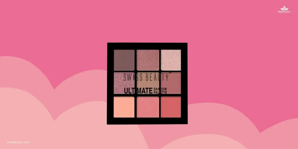 Swiss Beauty Ultimate 9 Pigmented Colors Eyeshadow Palette - Shade