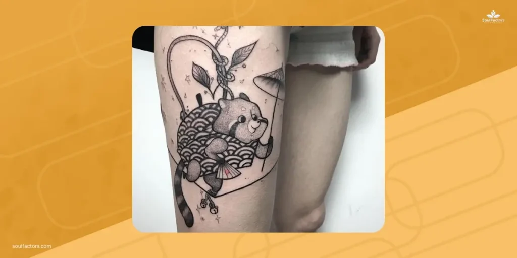 Tanuki Tattoo - Japanese Racoon Tattoo