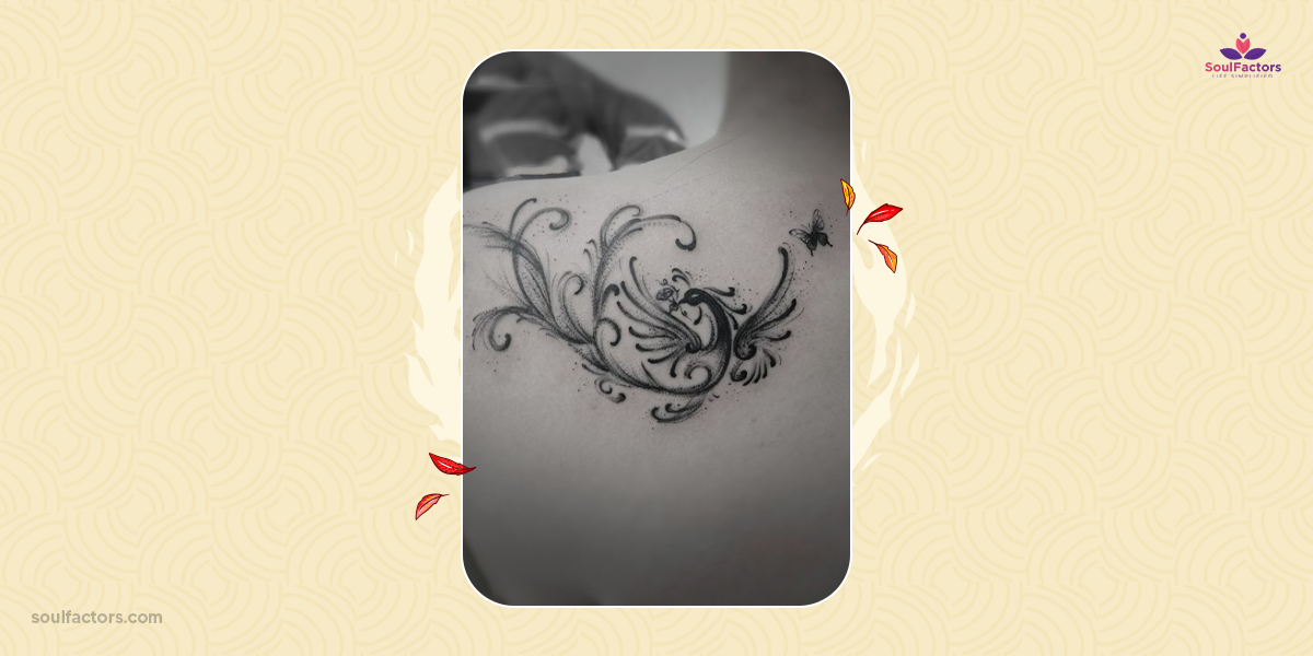 phoenix tattoo designs female back