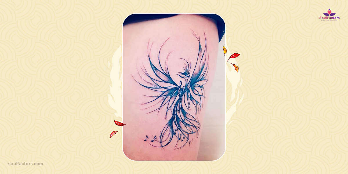 small phoenix tattoo designs