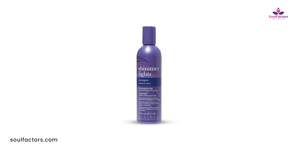 Clairol Professional Shimmer Lights Shampoo (For Blonde And Silver hair) 