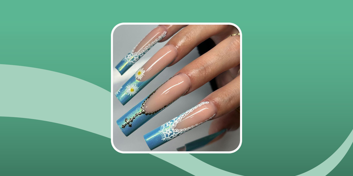 Daisy Nail Designs With A Twist