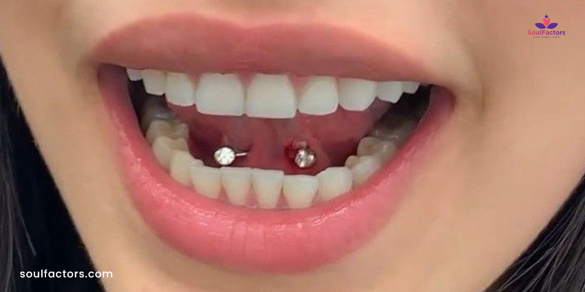 Frenulum Piercing Procedure Aftercare Unique Style Statement