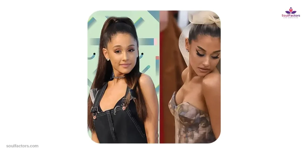 arianna grande before and after