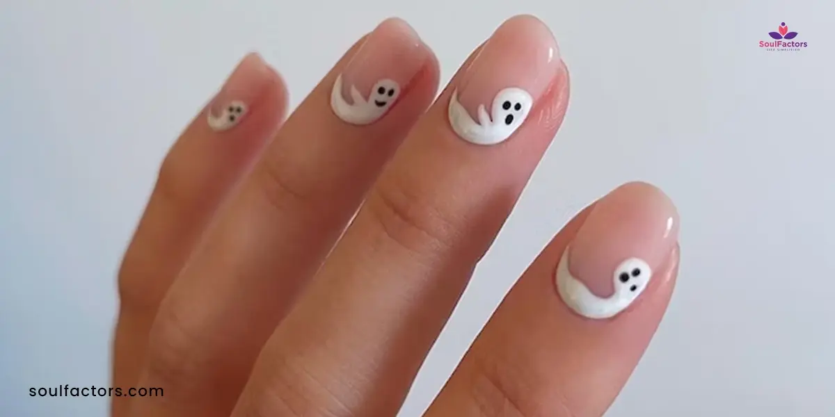  Friendly Ghosts nail designs