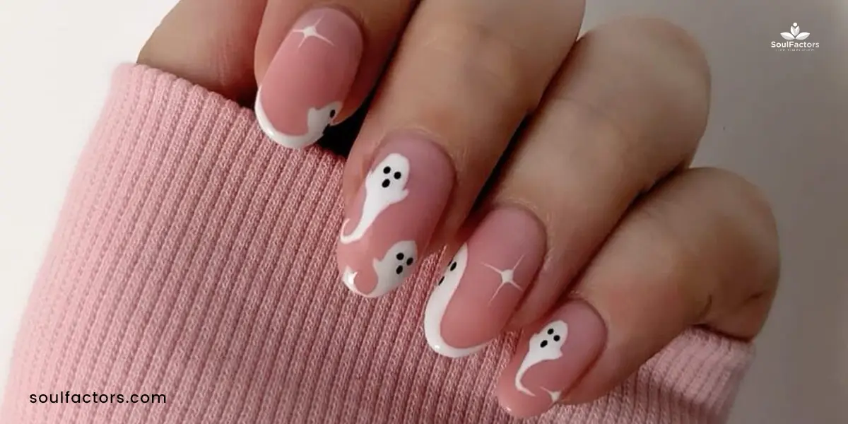 Ghosts nail designs