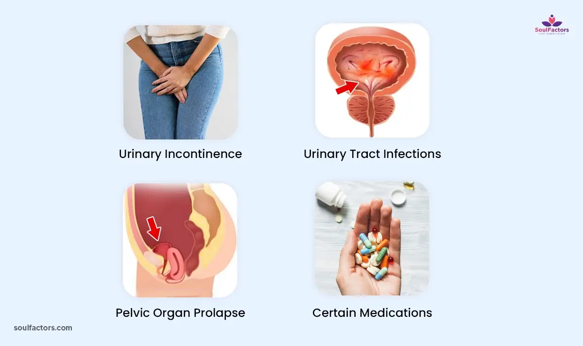causes of urinary incontinece